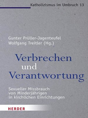 cover image of Verbrechen und Verantwortung